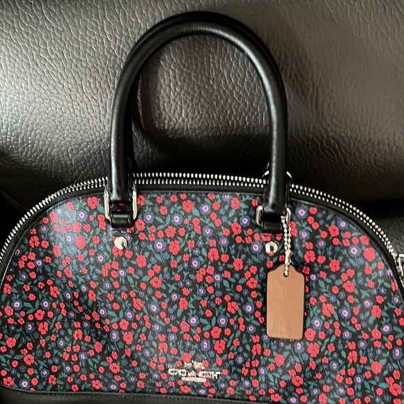 Coach floral bag - Picture 4 of 7